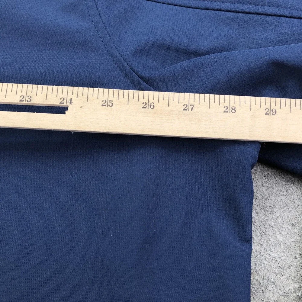 SwissTech Jacket Mens 3XL Blue Full Zip Softshell Fleece Lined Casual Outdoor
